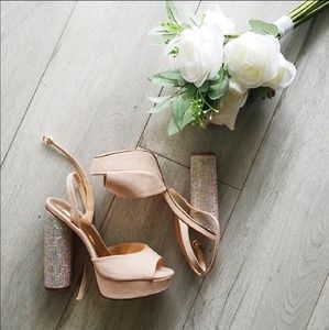 Sparkling Platform Heels